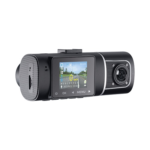 Двухканальный видеорегистратор iBOX Flip GPS Dual